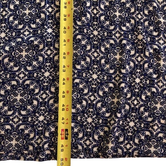 Lulus Mandala Daydream Maxi Dress Size S Batik Boho Beachy Side Slits Coastal - Picture 11 of 12